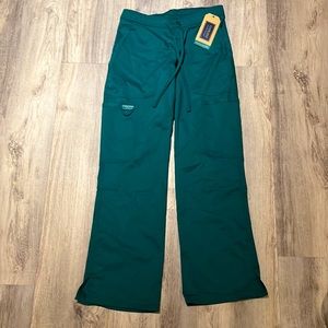 XXS Forest Green Nursing Scrub Bottoms